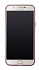 Samsung Galaxy A8 Mat Rose Gold Silikon Klf - Resim: 3