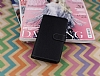 HTC Desire 616 Czdanl Yan Kapakl Siyah Deri Klf - Resim: 2
