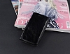 Samsung Galaxy Ace 4 Gizli Mknatsl Standl Siyah Deri Klf - Resim: 1