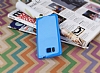 Samsung Galaxy Alpha Mavi Silikon Klf - Resim: 2