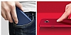 Samsung Galaxy C5 Tam Kenar Koruma Silver Rubber Klf - Resim: 3