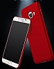 Samsung Galaxy C7 Pro Tam Kenar Koruma Krmz Rubber Klf - Resim: 3