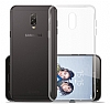 Samsung Galaxy C8 Ultra nce effaf Silikon Klf - Resim: 1