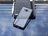 Samsung Galaxy Grand Prime / Prime Plus Siyah Metal Kenarl Kristal Klf - Resim: 1