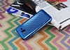Samsung Galaxy Grand Prime / Prime Plus Noktal Metalik Mavi Silikon Klf - Resim: 1