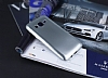 Samsung Galaxy J5 Metalik Silver Silikon Klf - Resim: 1