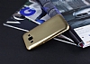 Samsung Galaxy J5 Metalik Gold Silikon Klf - Resim: 2