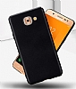 Samsung Galaxy J7 Max Tam Kenar Koruma Siyah Rubber Klf - Resim: 1