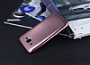 Samsung Galaxy J7 / Galaxy J7 Core Metalik Pembe Silikon Klf - Resim: 2