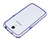 Samsung Galaxy Mega 6.3 Bumper ereve Mavi Klf - Resim: 1