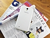 Samsung Galaxy Mega 6.3 Ultra Koruma effaf Beyaz Silikon Klf - Resim: 1