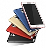 Samsung Galaxy Note 4 Tam Kenar Koruma Mavi Rubber Klf - Resim: 3