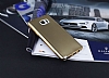 Samsung Galaxy Note 5 Metalik Gold Silikon Klf - Resim: 1