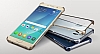 Samsung Galaxy Note 5 Orjinal Metalik Dark Blue Kenarl Kristal Klf - Resim: 1
