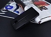 Kar Deluxe Samsung Galaxy Note FE Czdanl Yan Kapakl Siyah Deri Klf - Resim: 1