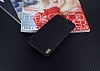 Samsung Galaxy Note FE Kapakl Siyah Deri Klf - Resim: 3