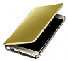Samsung Galaxy Note FE Orjinal Clear View Uyku Modlu Sar Klf - Resim: 1