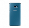 Samsung Galaxy Note FE Orjinal Clear View Uyku Modlu Mavi Klf - Resim: 1