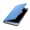 Samsung Galaxy Note FE Orjinal Led Cover Mavi Klf - Resim: 1