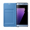 Samsung Galaxy Note FE Orjinal Led Cover Mavi Klf - Resim: 3