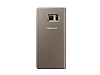 Samsung Galaxy Note FE Orjinal Led Cover Gold Klf - Resim: 6