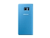 Samsung Galaxy Note FE Orjinal Led Cover Mavi Klf - Resim: 6