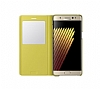 Samsung Galaxy Note FE Orjinal Pencereli S View Cover Gold Klf - Resim: 1
