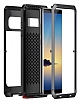 Dafoni Armour Plate Samsung Galaxy Note 8 Ultra Koruma Alminyum Siyah Klf - Resim: 5