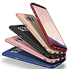 Samsung Galaxy Note 8 Metal Kamera Korumal Lacivert Silikon Klf - Resim: 7