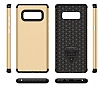 Samsung Galaxy Note 8 Metal Tulu Ultra Koruma Gold Klf - Resim: 3