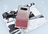 Samsung Galaxy Note 8 Tal Geili Pembe Silikon Klf - Resim: 1