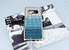Samsung Galaxy Note 8 Tal Geili Mavi Silikon Klf - Resim: 1