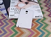 Samsung Galaxy Note Edge effaf Beyaz Silikon Klf - Resim: 1