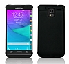 Samsung Galaxy Note Edge Standl Bataryal Siyah Klf - Resim: 1