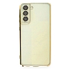 Samsung Galaxy S21 FE 5G Kamera Lens Korumal Gold Silikon Klf - Resim: 1
