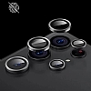 Samsung Galaxy S23 FE Metal Silver Kamera Lens Koruyucu - Resim: 1
