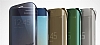 Samsung Galaxy S6 edge Orjinal Clear View Uyku Modlu Gold Klf - Resim: 4