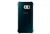 Samsung Galaxy S6 edge Orjinal Clear View Uyku Modlu Yeil Klf - Resim: 4