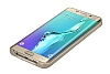 Samsung Galaxy S6 Edge Plus EP-TG928 Orjinal Kablosuz arj zellikli Gold Klf - Resim: 3