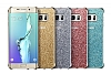 Samsung Galaxy S6 Edge Plus Orjinal Glitter Silver Rubber Klf - Resim: 6