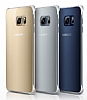 Samsung Galaxy S6 Edge Plus Orjinal Metalik Dark Blue Kenarl Kristal Klf - Resim: 1