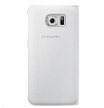 Samsung Galaxy S6 Edge Plus Orjinal Pencereli View Cover Beyaz Klf - Resim: 3