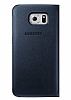 Samsung Galaxy S6 Edge Plus Orjinal Pencereli View Cover Lacivert Klf - Resim: 2