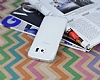 Samsung Galaxy S6 Edge effaf Beyaz Silikon Klf - Resim: 2