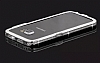 Samsung Galaxy S6 Edge Tal Bumper ereve Silver Klf - Resim: 4