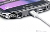 Samsung Galaxy S6 Edge Tal Bumper ereve Silver Klf - Resim: 1