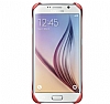 Samsung i9800 Galaxy S6 Orjinal Krmz Rubber Klf - Resim: 1
