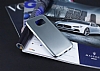 Samsung Galaxy S7 Edge Metalik Silver Silikon Klf - Resim: 1