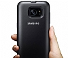 Samsung Galaxy S7 Edge Orjinal Kablosuz arj zellikli Silver Klf - Resim: 1