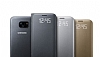 Samsung Galaxy S7 Edge Orjinal LED Cover Gold Klf - Resim: 4